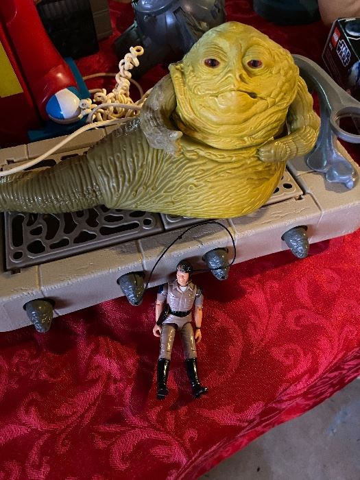 Jabba the Hut enslaves Officer Ponch in an early 80's icon mash-up!
