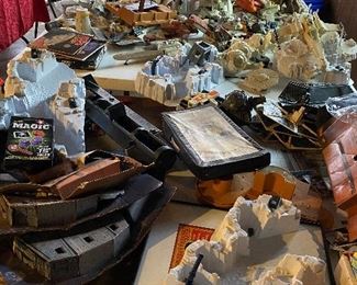 Lots of Star Wars playsets.