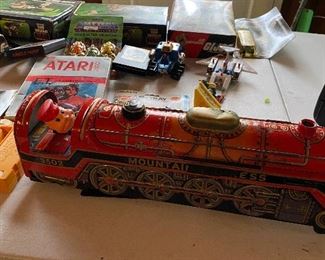 Cool 1960's metal train.