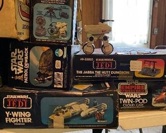 Star Wars in box.