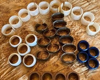 Something for your friend with a napkin ring collection!