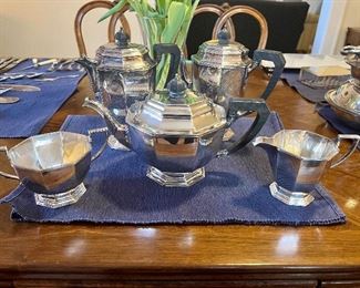 MAPPIN & WEBB Silver Plate Coffee Tea Sugar Creamer