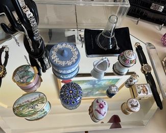Watches Halcyon Days Porcelain Boxes