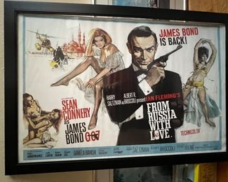 JAMES BOND 007 From Russia With Love Poster