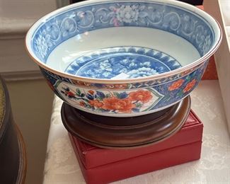 TIFFANY & CO. Asian influenced Imari Bowl