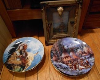 collectors plates  2 $ each