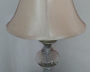 Silver color lamp