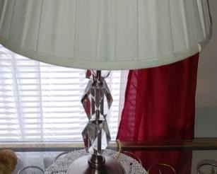 , beautiful Glass Lamp 