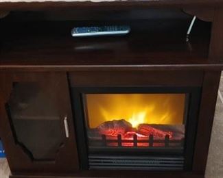 Media Center with Electric fireplace! Very nice!!