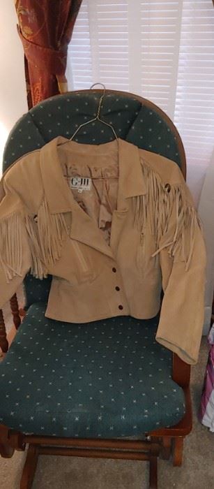 Fantastic all leather 1980's western Jacket!! 