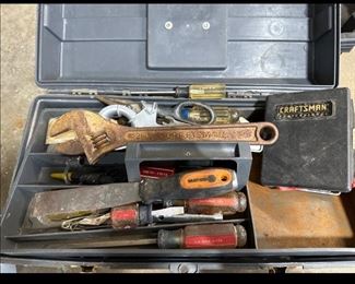 Grey Toolbox with Contents 