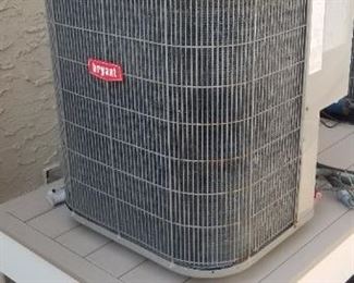 HVAC professionally pumped down