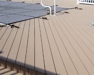 Extensive amount of Trex decking