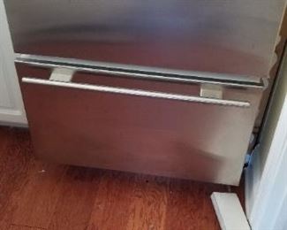 Sub-Zero two-drawer fridge