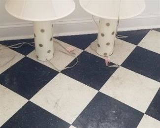Kate Spade table lamps