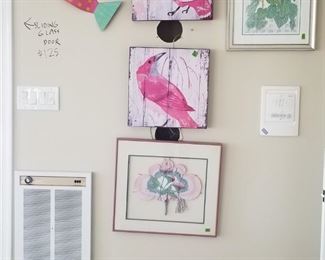 Fanciful tropical artwork