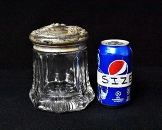 Glass Cigar Humidor / Tobacco Jar