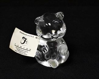 Fenton Glass June Bear Figurine