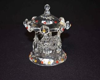 Crystal Carousel Sculpture