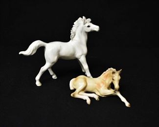 Porcelain Horse Figurines