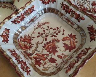 Copeland Spode Indian Tree complete china set made in England