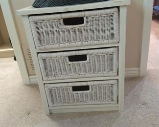 Wicker chest