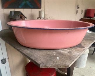 Vintage baby bathtub
