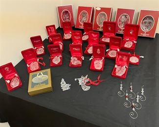 Waterford ornament collection