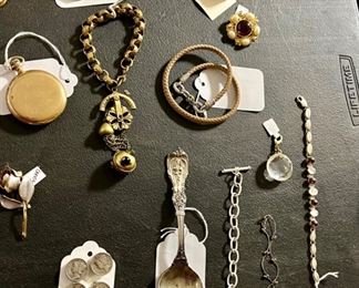 Antique sterling opera glasses