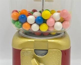 Vintage Cast Metal Bubble Gum Machine With Glass Globe By Carousel
Lot #: 37