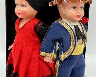 11 Vintage International Dolls, 8 New In Box
Lot #: 93