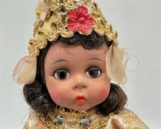 3 Vintage 1960's Madame Alexander Dolls: Israel, Thailand & Laurie Of Little Women
Lot #: 92