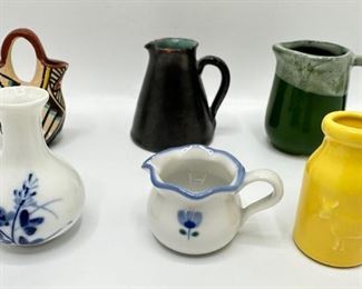 6 Miniature Ceramic Pitchers & Vases
Lot #: 80