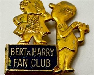 7 Pins Including Bert & Harry Piels Fan Club, Fordham University Cuff Links & Lucky Jeans Ring Size 7
Lot #: 67