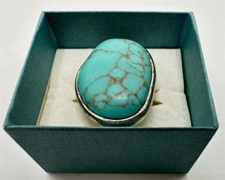 7 Pins Including Bert & Harry Piels Fan Club, Fordham University Cuff Links & Lucky Jeans Ring Size 7
Lot #: 67