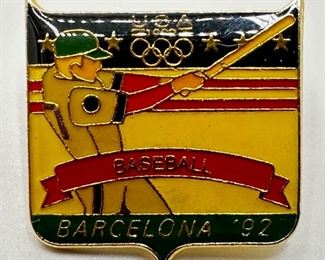 5 Barcelona 1992 Summer Games Olympic Lapel Pins: Tennis, Baseball, Basketball, Volleyball & Summer Games
Lot #: 68