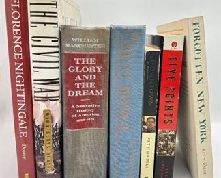 7 History Books: Civil War, New York City & American History
Lot #: 123