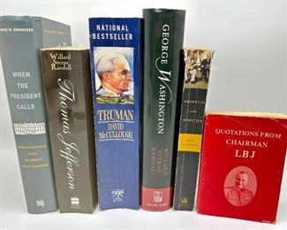 6 Nonfiction Books: Presidential Biographies & More
Lot #: 120