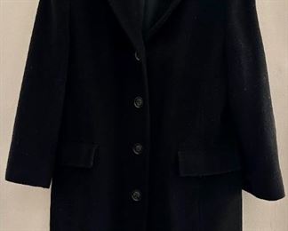 Erich Cashmere & Wool Coat Black, Size 14
Lot #: 28