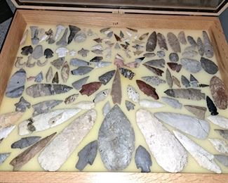 EXTENSIVE ARROWHEAD COLLECTION