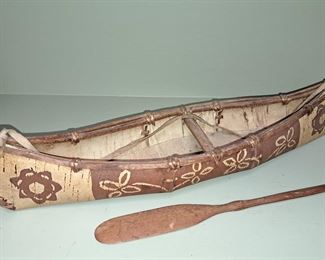 MINI HAND CRAFTED CANOE