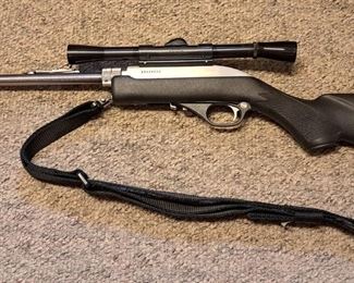 #12 - MARLIN MODEL 70PSS .22 LR - Semi-Auto w/Scope, SN 93409330