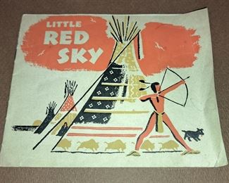 LITTLE RED SKY BOOKLET