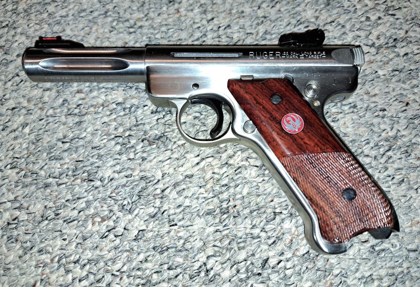 #1 - RUGER MARK III HUNTER .22 Semi-Auto, SN 229-70108