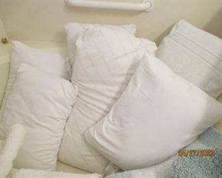 Pillows - standard and king size