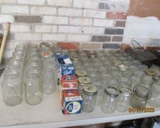 Canning anyone?  Jars & more jars