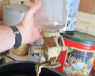 Very old dispenser jar