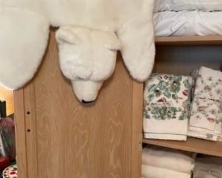 "Bear" after bath towel wrap 