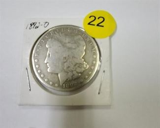  1892-O MORGAN SILVER DOLLAR
