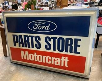 Large ford parts store sign 
